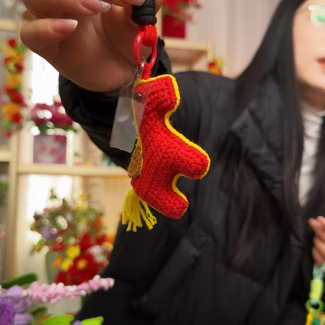 手工钩织设计挂件