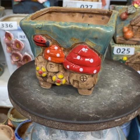 【闪购商品】红陶粗陶材质多肉花盆