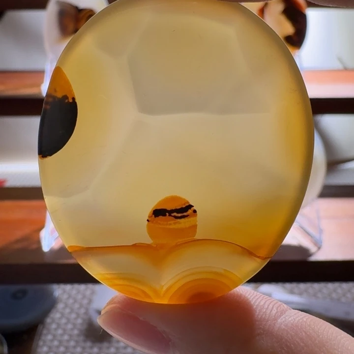 玛瑙/玉髓合金颈饰