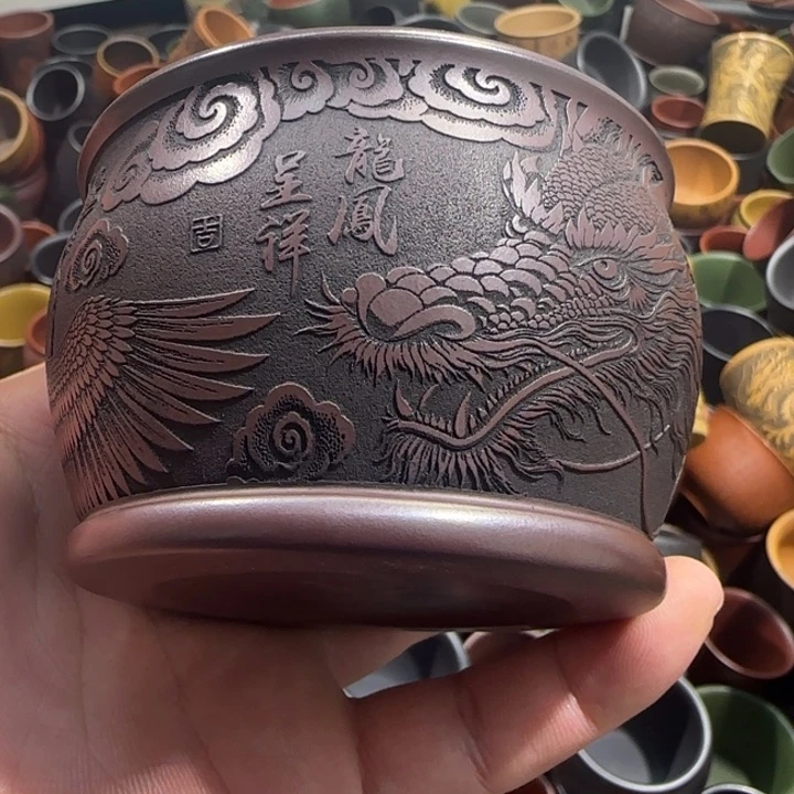 茶杯紫砂全手工制作工艺