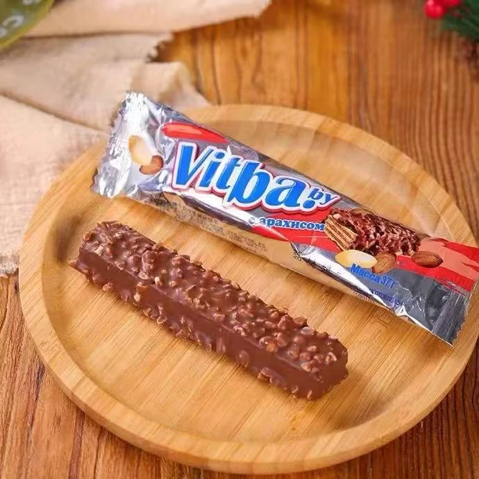 （喜珍）白俄罗斯进口维特巴谷物威化花生威化666克