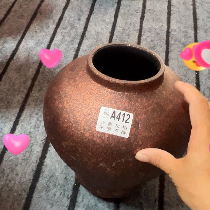412瑕疵有孔高23口10