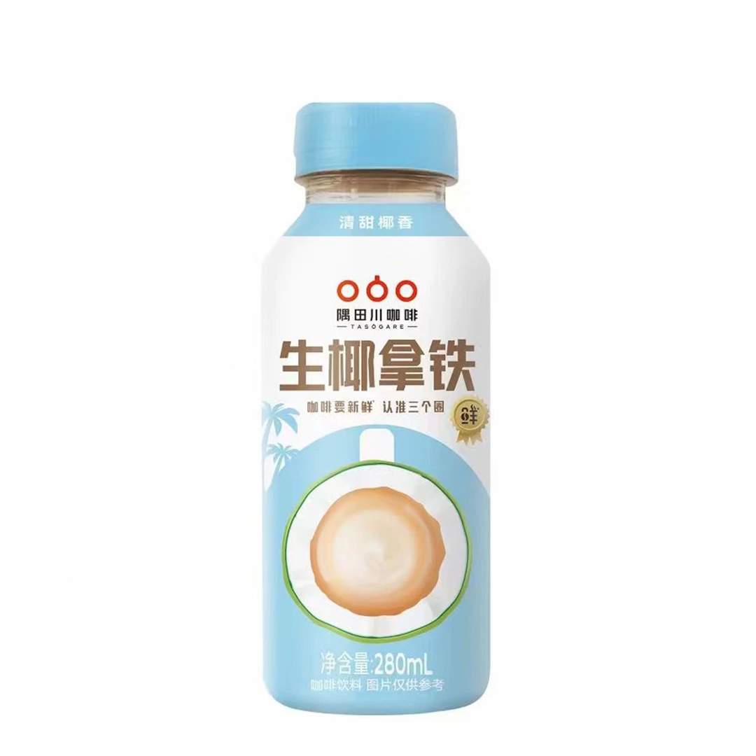 隅田川生椰拿铁咖啡瓶装280ml*1瓶 2025-4-25到期