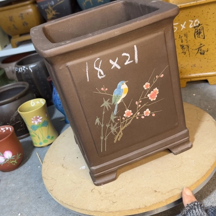 花盆紫砂紫砂花盆