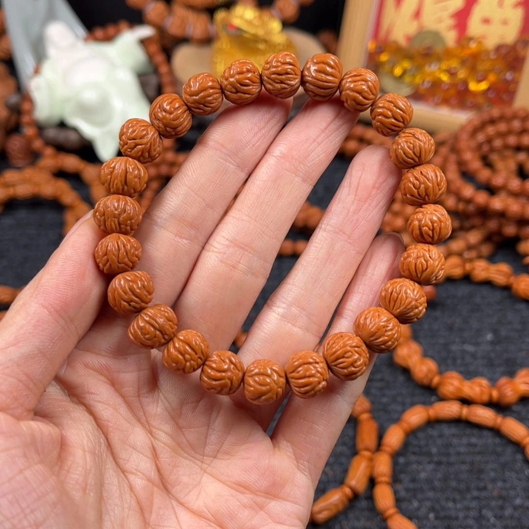 手串文玩核桃真*C12桃核手串