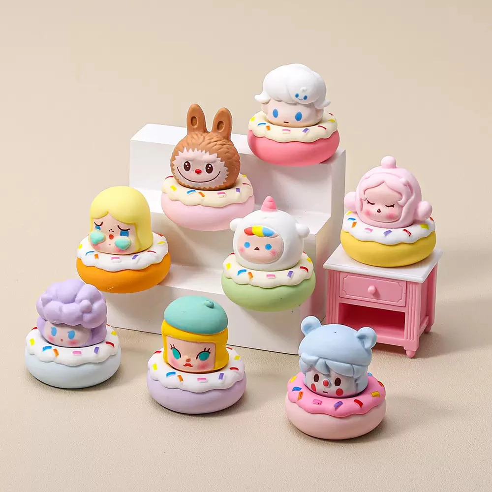 【许愿+对碰+九宫格】泡泡甜甜圈布布迪莫SPdiy树脂车载桌面小摆件