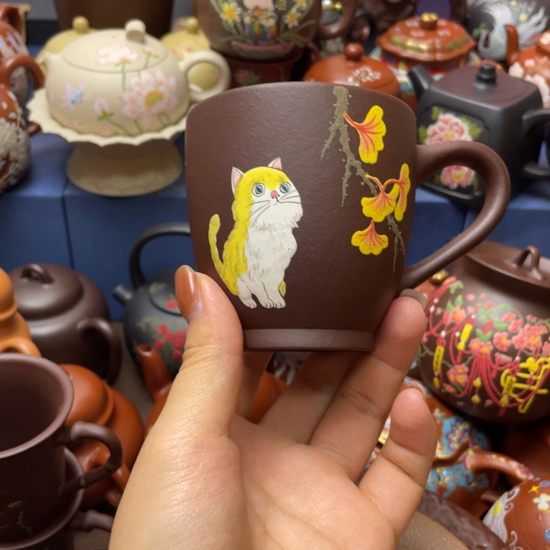 茶杯紫砂紫砂主人杯160cc