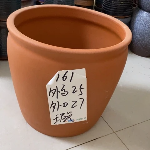 粗陶红陶花盆761