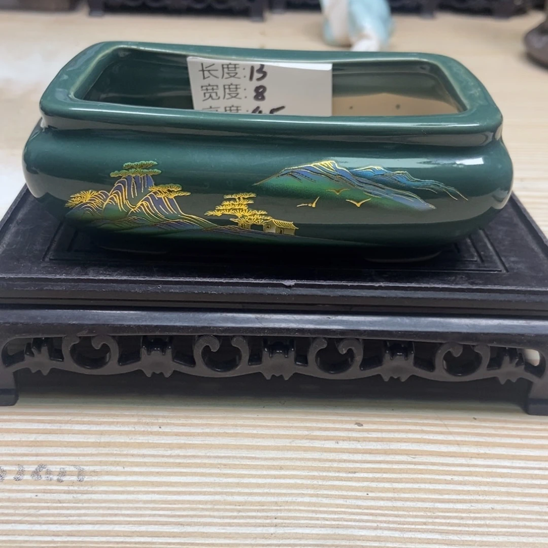 瓷片陶瓷花盆陶瓷艺术