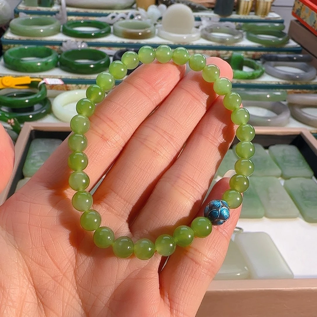 未镶嵌手链和田玉（碧玉）