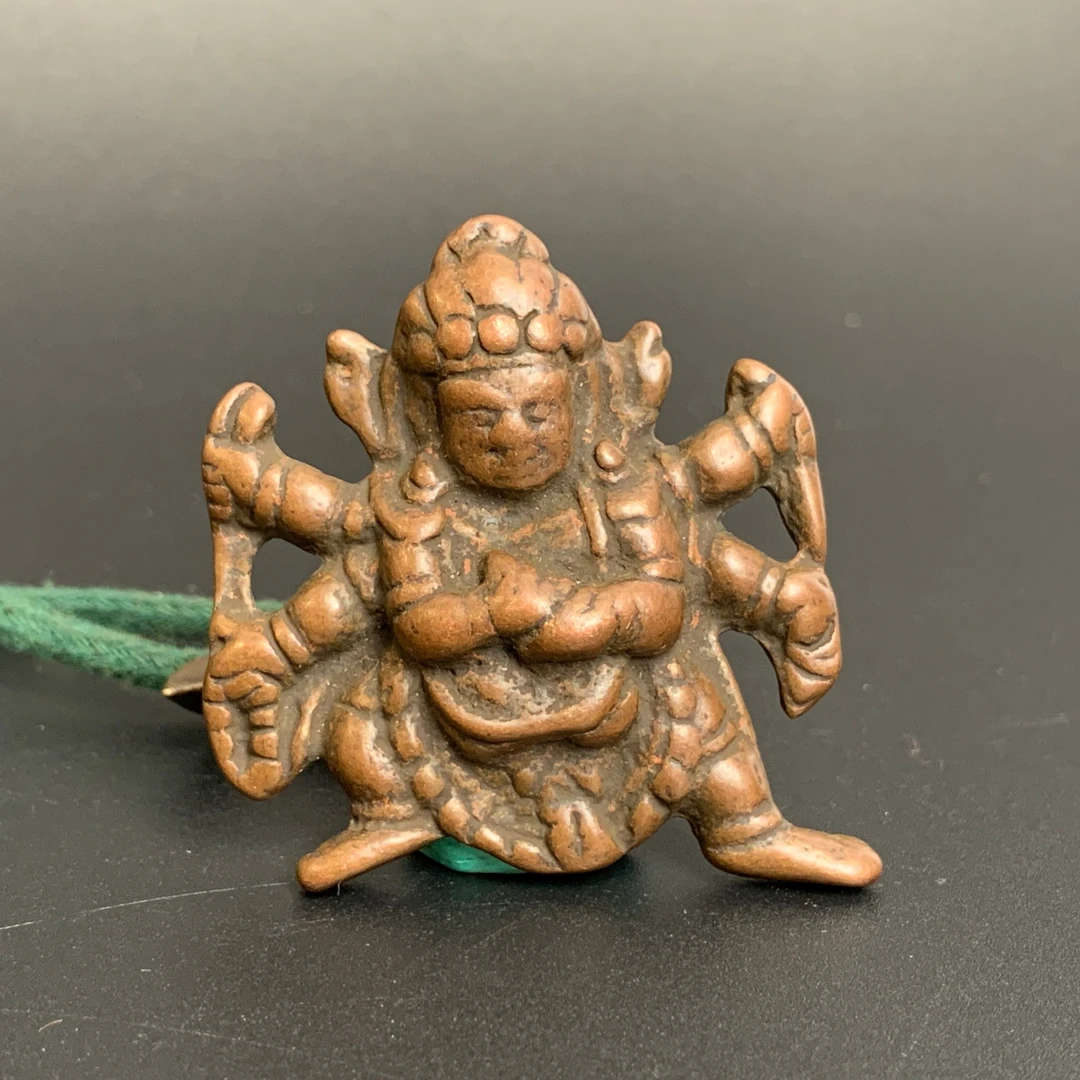 清代·大黑天玛哈嘎拉挂牌45.7mm   73gYYB25YYB0905010