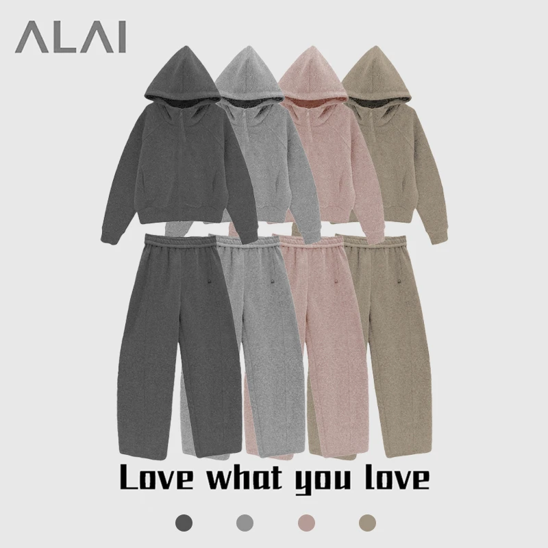 2025年新款冬季女穿搭一整套时尚气质减龄休闲连帽套装