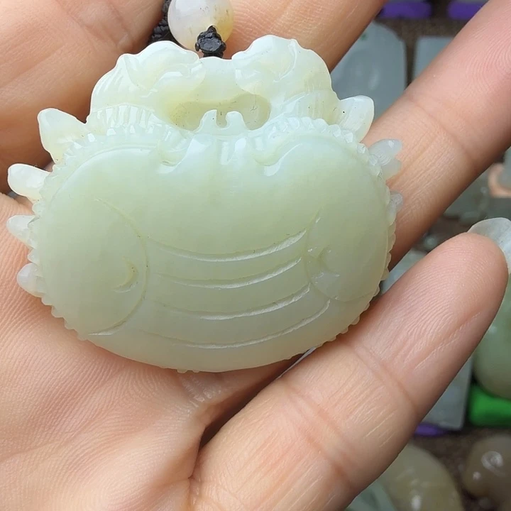 和田玉（糖玉）未镶嵌挂件