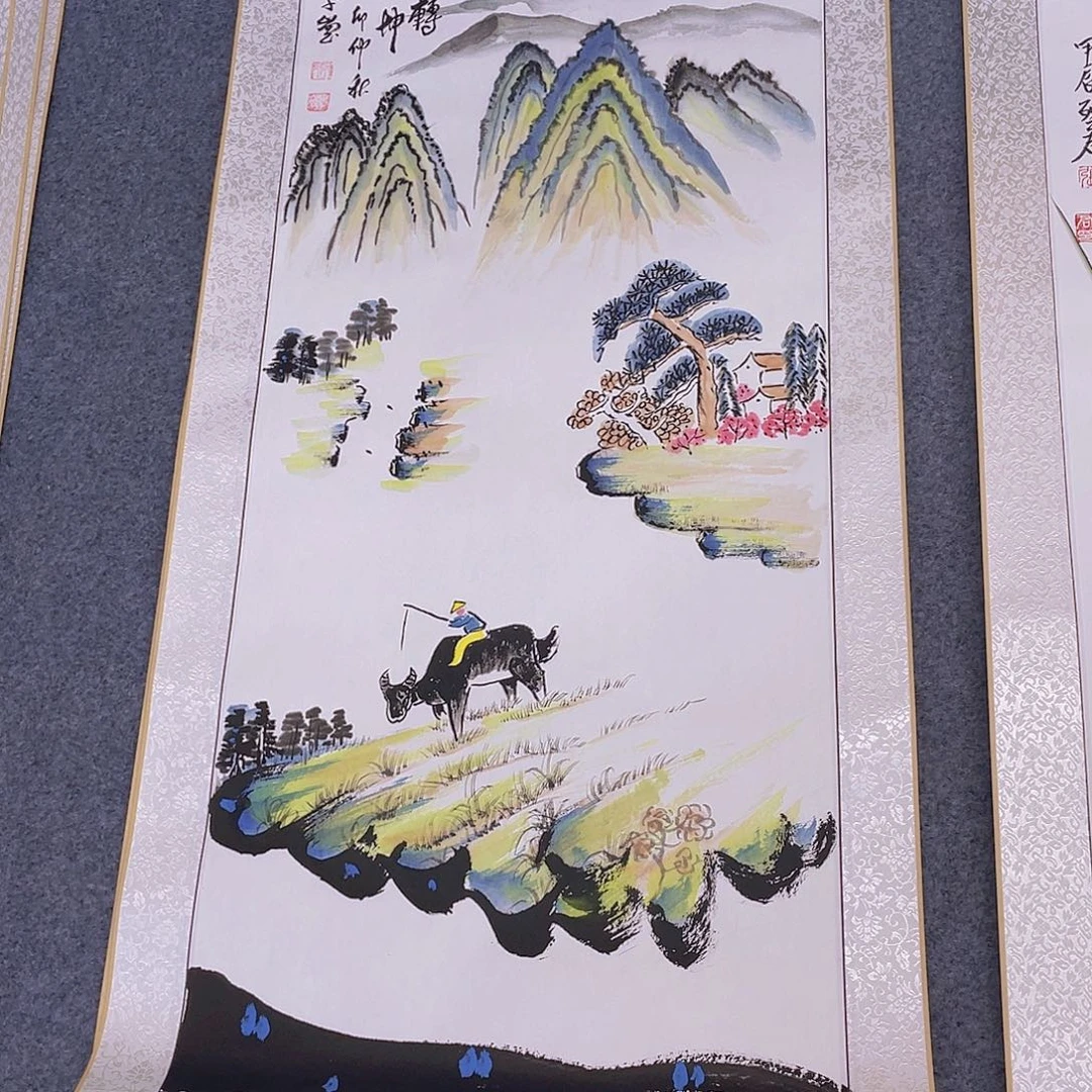 国画手绘作品集等