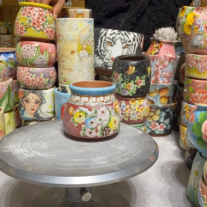 景德镇艺术手绘作品