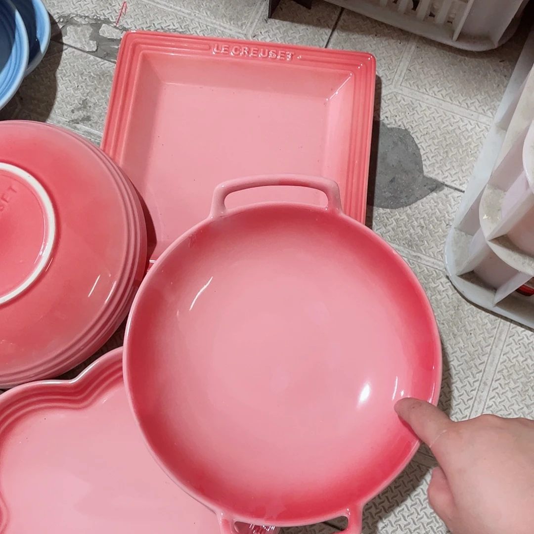 瓷片星****?微瑕陶瓷餐具4个装