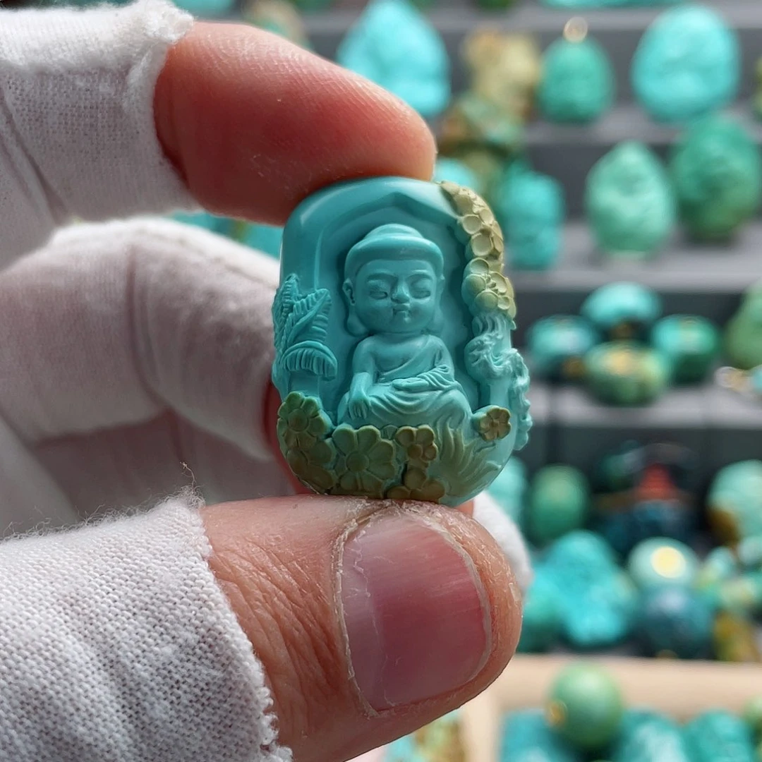 绿松石颈饰未镶嵌马*乐