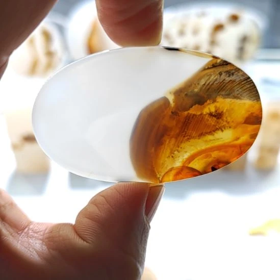 玛瑙/玉髓未镶嵌吊坠(不含链)48号