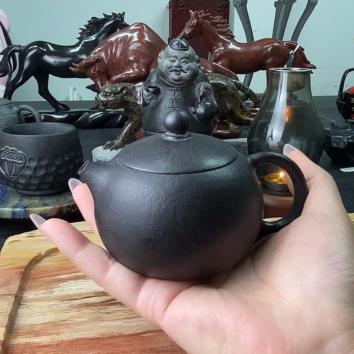 天然冰碛岩西施壶180cc福利款