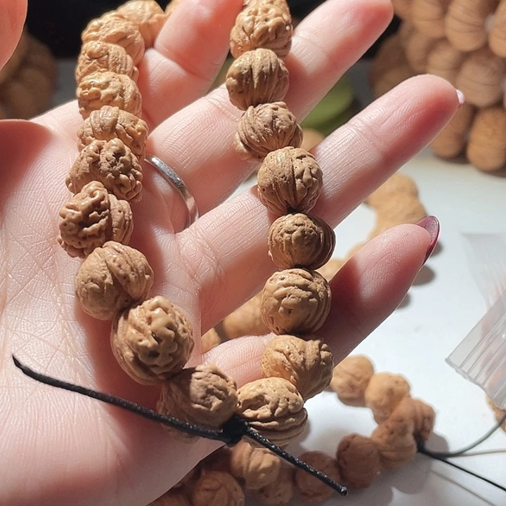 我****桃核吊坠桃核手串魔丸36