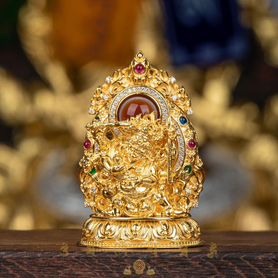 925银银制品 【般若】大黑吊坠/AWW21270