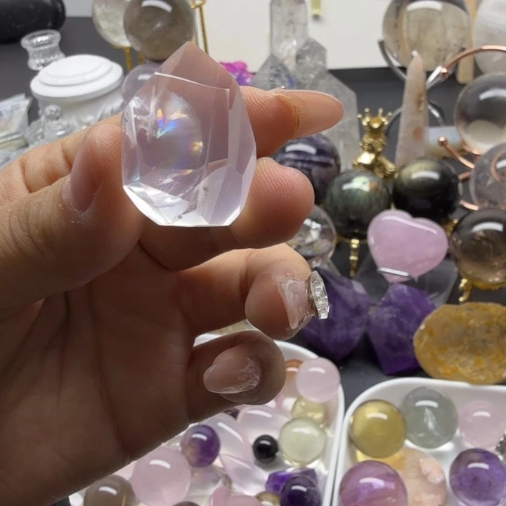 珠宝半成品未镶嵌水晶