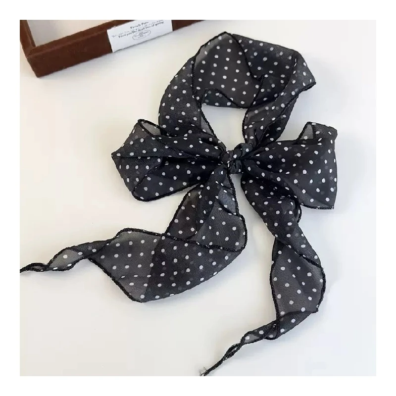 withmin美式复古丝巾时尚千禧氛围感搭配百搭发带丝巾【2411069】