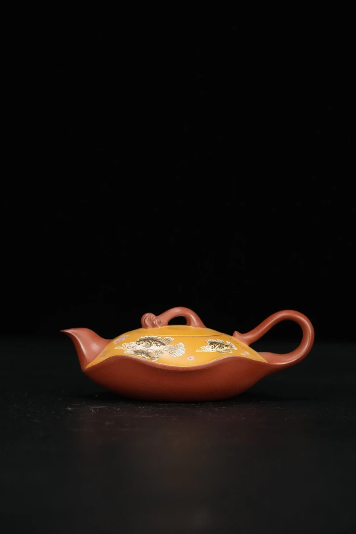 凡凡会客厅ZYC29朱持平 万寿无疆 60年代甲子泥 290cc紫砂壶