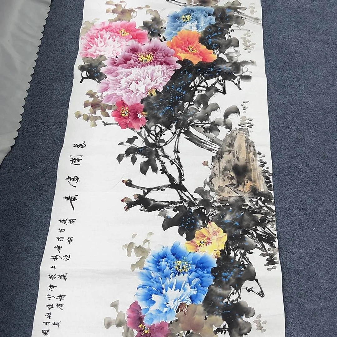 国画国画作品纯手绘作品