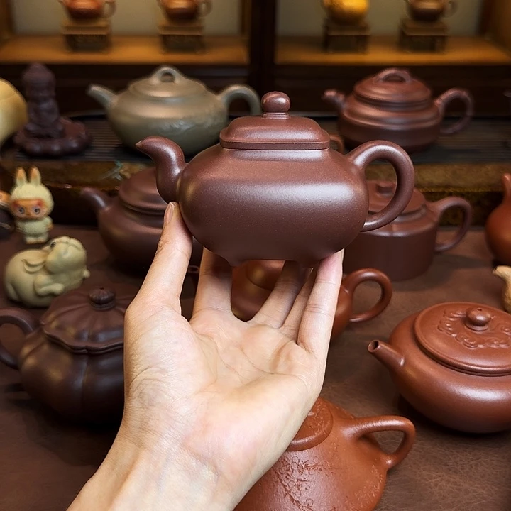 紫砂茶壶传炉,底槽清