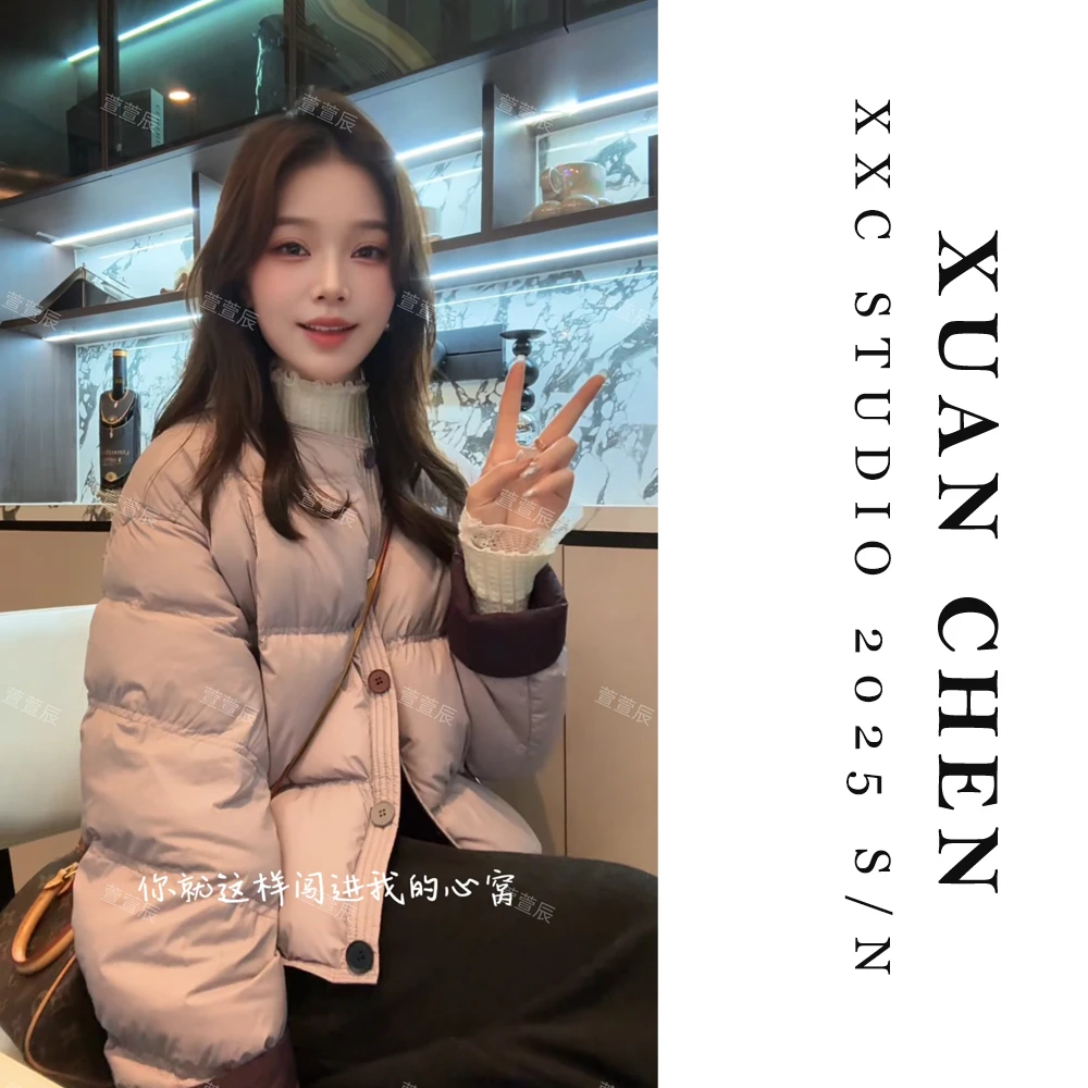 【潮流玩家】羽绒服女款爆款2025新款正品宽松女款泡芙上衣#9109