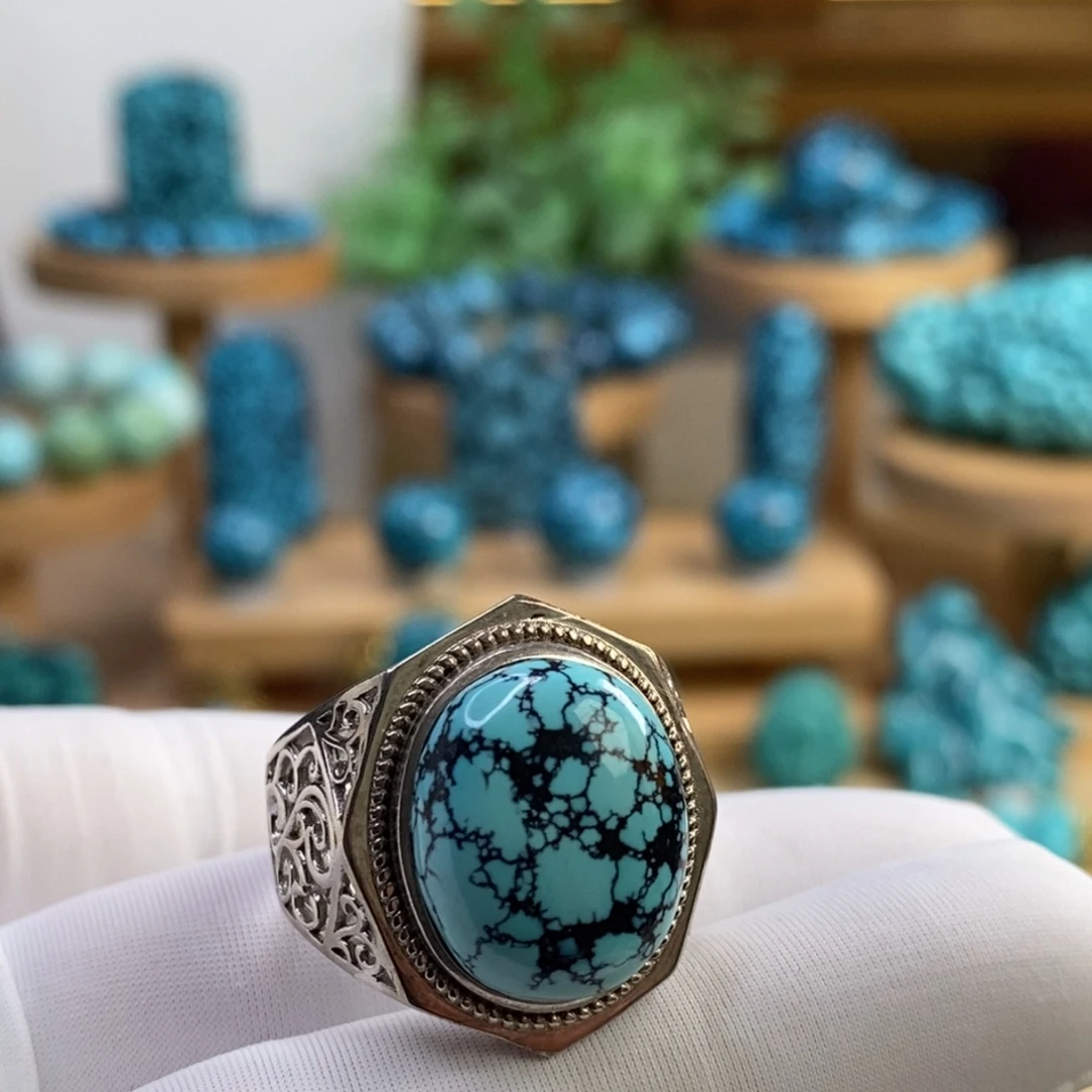 绿松石银S925镶嵌其他