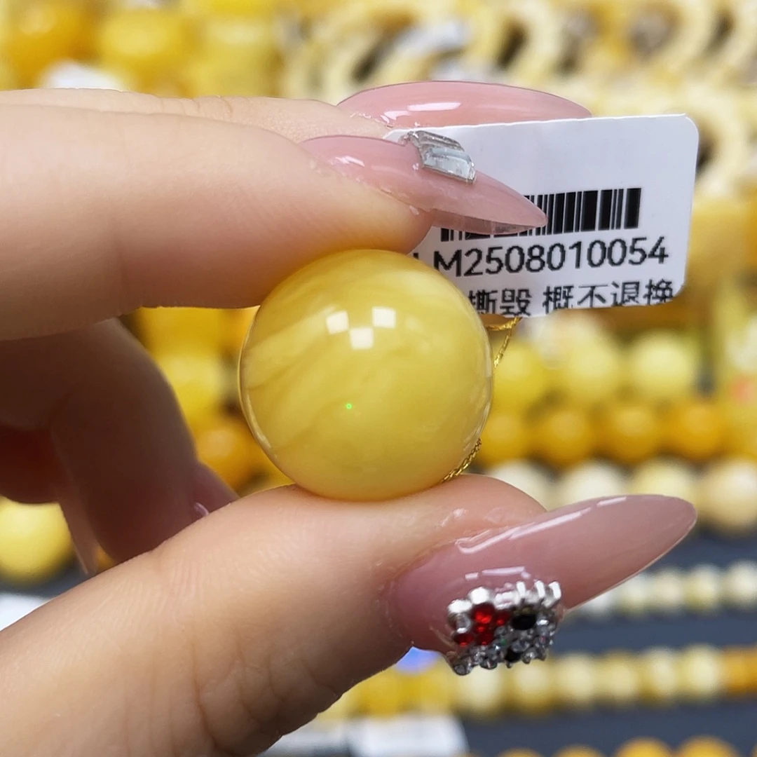裸石蜜蜡未镶嵌16.8mm