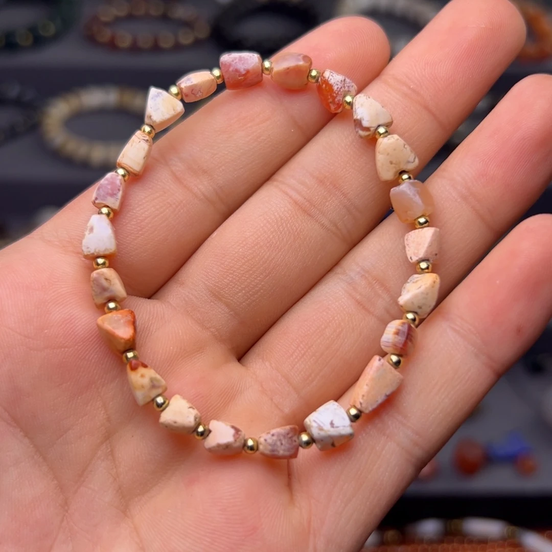 玛瑙/玉髓合金颈饰