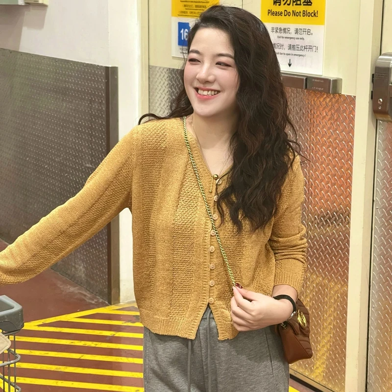 wenwen小个子秋季打底衫上衣毛针织衫气质时尚休闲百搭2054