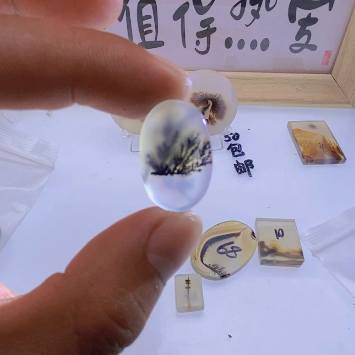 玛瑙/玉髓颈饰未镶嵌朵*
