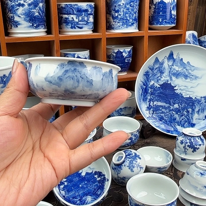 瓷片一笔一墨 叩玉山房