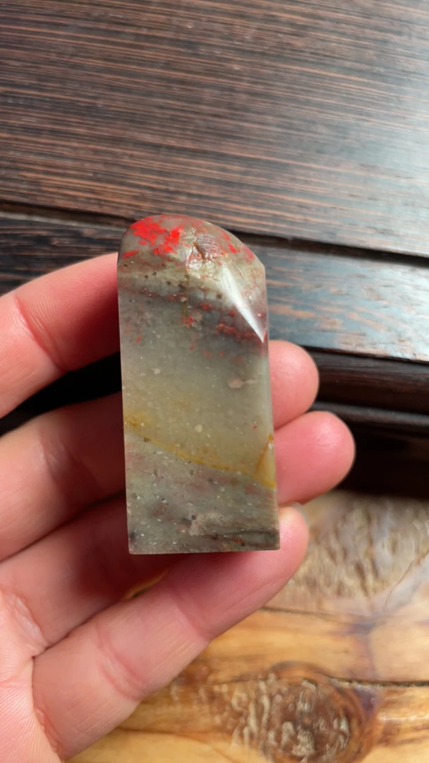 昌化鸡血石软底印章