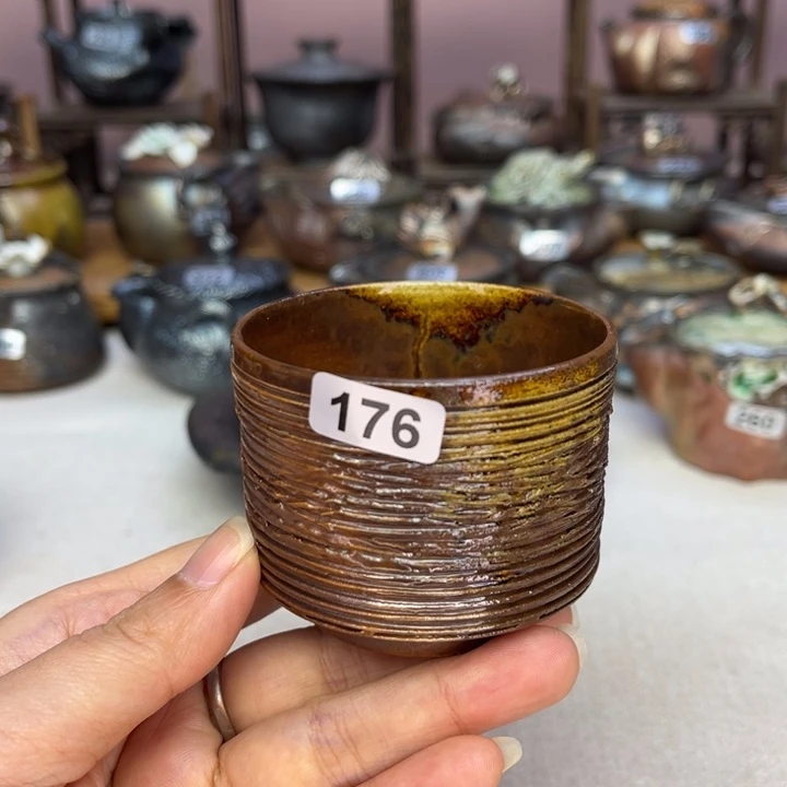 壶裸柴烧陶瓷茶具