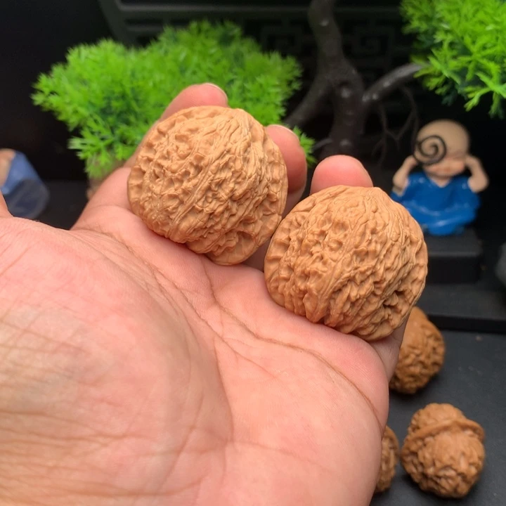 吊坠文玩核桃41绣球