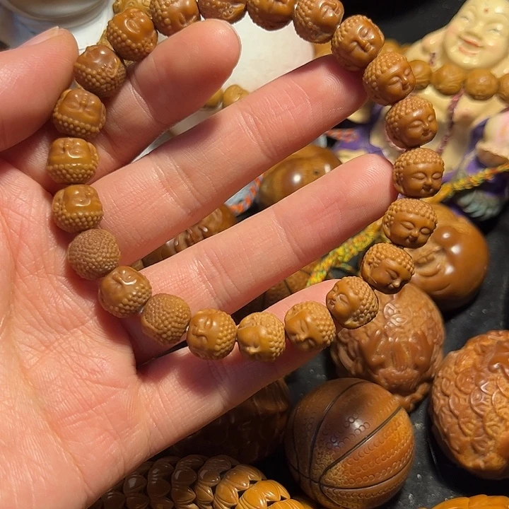 手串/手链橄榄核猴头1.1宝宝佛