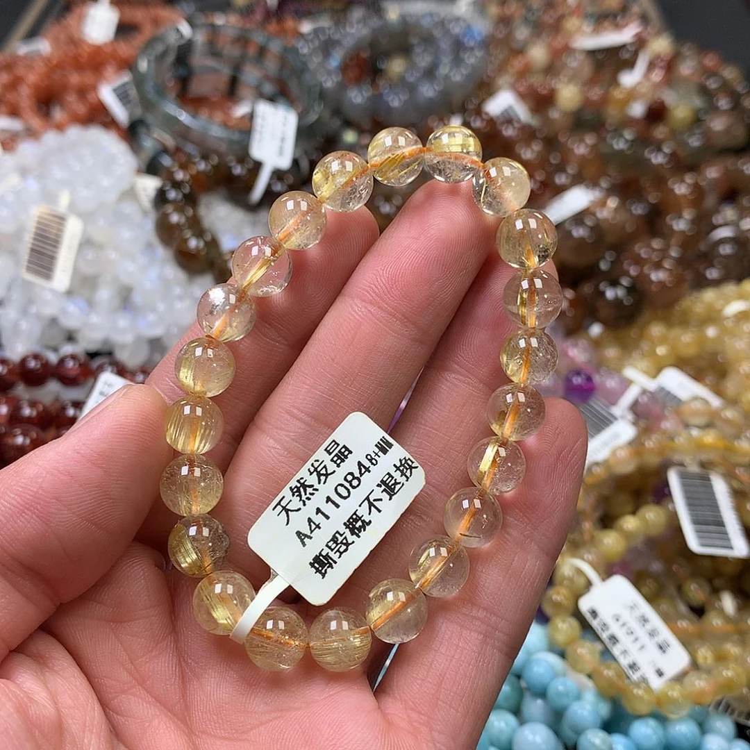 未镶嵌手链水晶，