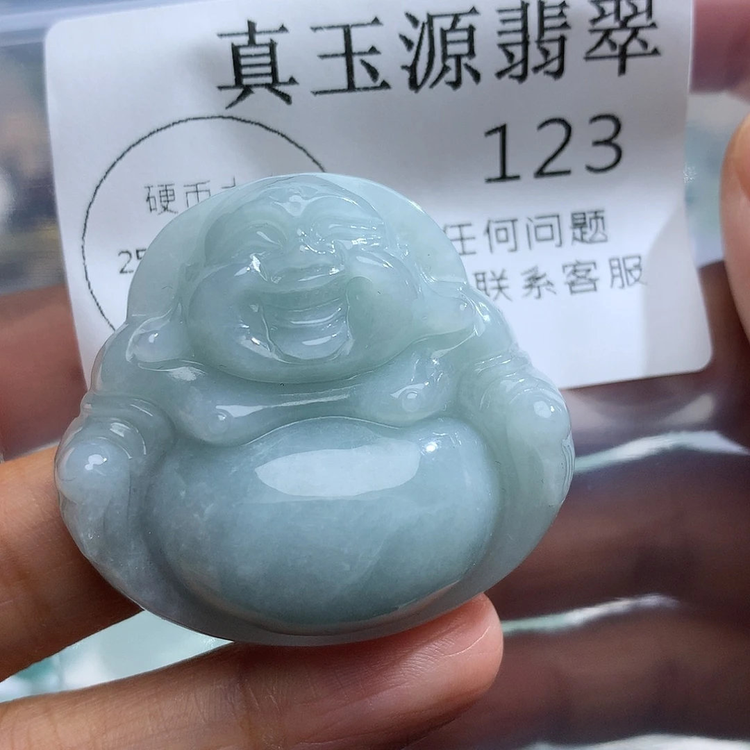 翡翠未镶嵌颈饰123