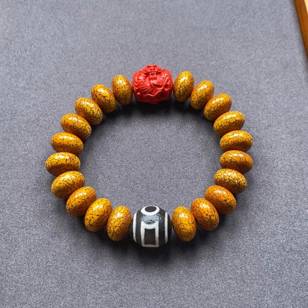 菩提把件未镶嵌星月