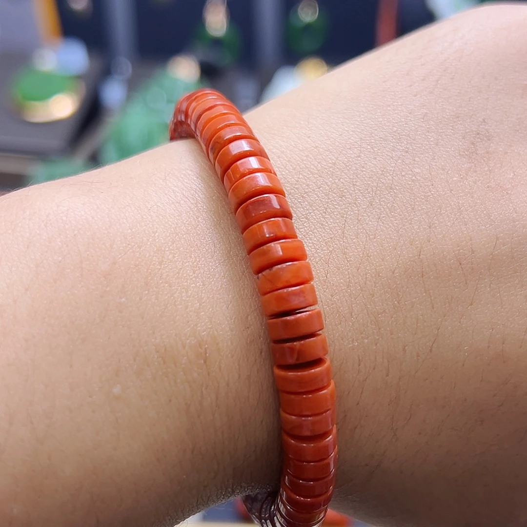 南红玛瑙未镶嵌手串