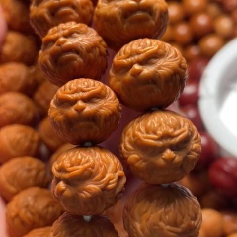 猴头核桃手串？*空悟空