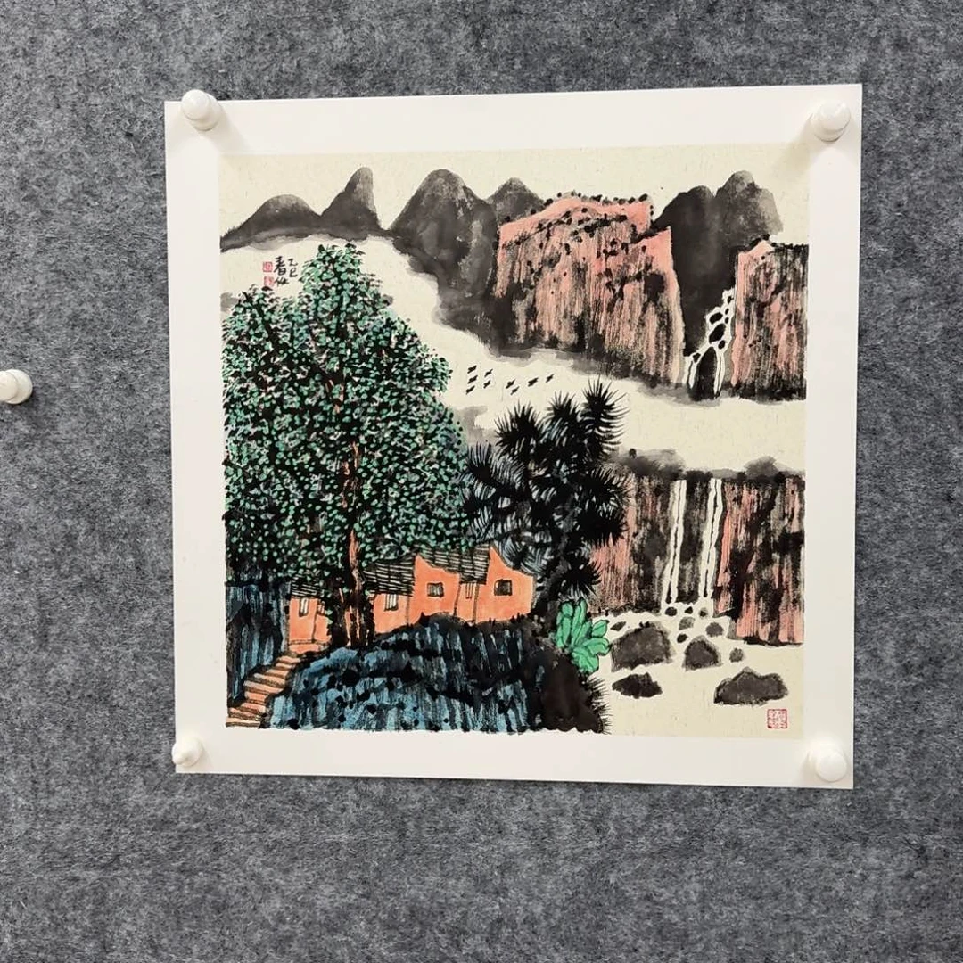 国画国画作品tcr老师