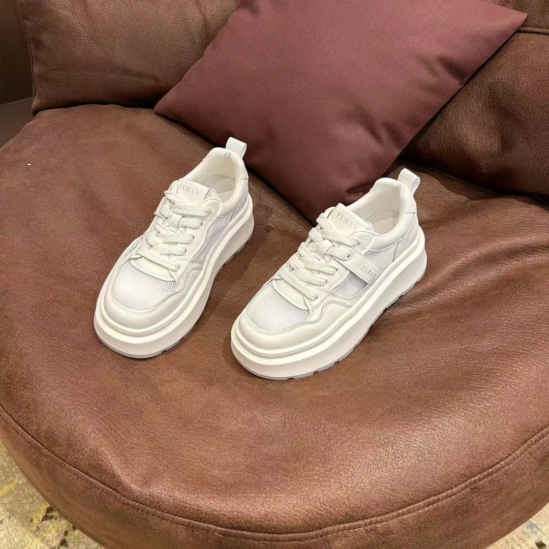 【与然良品】25162爆款百搭时尚{白雪公主}休闲鞋