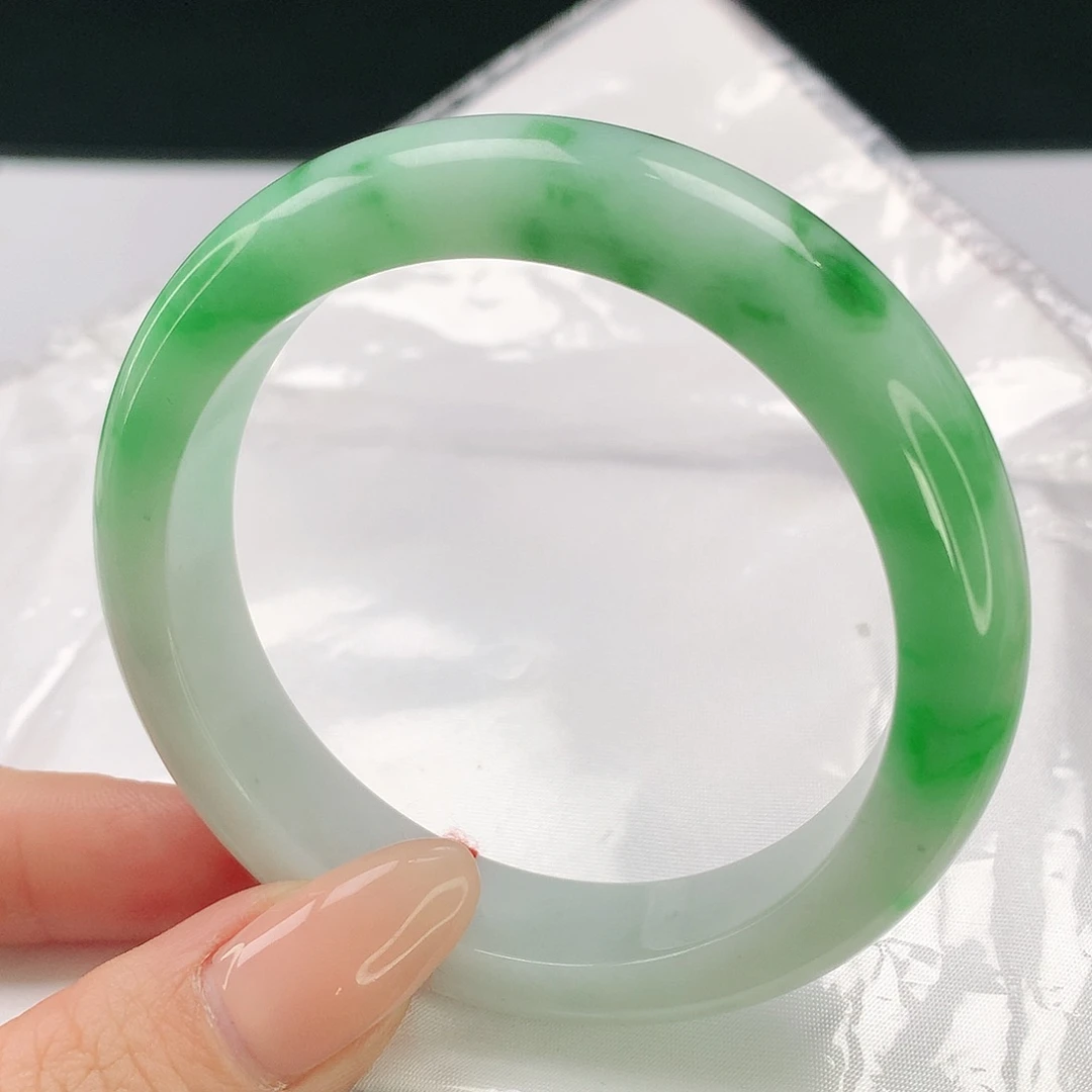 未镶嵌手镯翡翠54.6圈口