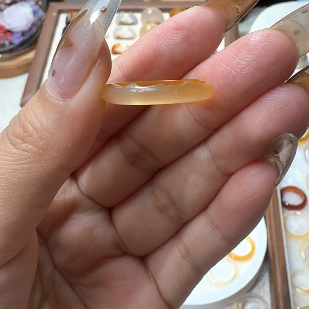 未镶嵌戒指玛瑙/玉髓440港16